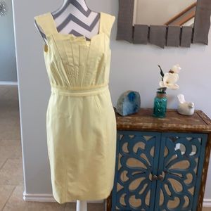 Beautiful Yellow Career Dress, size 10